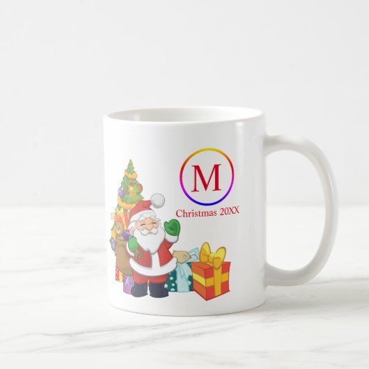Klassieke kerstman koffiemok (Rechts)