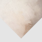 Klassieke Kerstman komt in besneeuwd bos Tissuepapier (Detail)