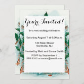 Klassieke Kerstman Merry Groet Kaart (Voorkant / Achterkant)