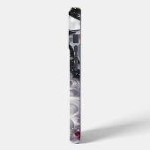 Klassieke Kerstman met cadeau en kerstversiering Case-Mate iPhone Case (Achterkant / Links)