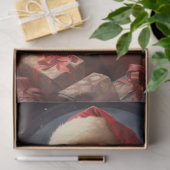 Klassieke Kerstman met kerstcadeaus Tissuepapier (Geschenk)