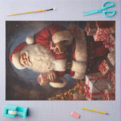 Klassieke Kerstman met kerstcadeaus Tissuepapier (Craft)