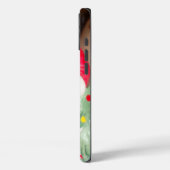 Klassieke Kerstman met Sneeuw | Nostalgische Kerst Case-Mate iPhone Case (Achterkant / Links)