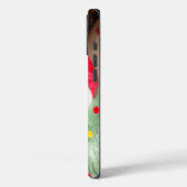 Klassieke Kerstman met Sneeuw | Nostalgische Kerst Case-Mate iPhone Case (Achterkant / Links)