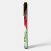 Klassieke Kerstman met Sneeuw | Nostalgische Kerst Case-Mate iPhone Case (Achterkant / Links)