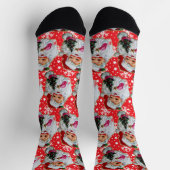 Klassieke Kerstman Nieuwigheid Kerstmis Sokken (Top)