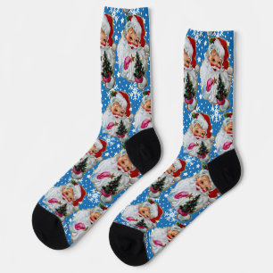 Klassieke Kerstman Nieuwigheid Kerstmis Sokken