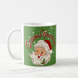 Klassieke Kerstman No. 1  - Prettige Feestdagen Koffiemok