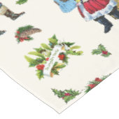 Klassieke Kerstman Persoonlijke Kerstmis Tafelkleed (Gekanteld)