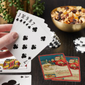 Klassieke Kerstman Pokerkaarten (Insitu)
