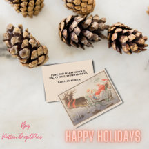 Klassieke Kerstman rendier slee Kerstmis