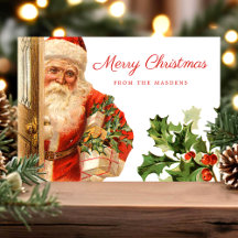 Klassieke Kerstman Retro Kerstmis