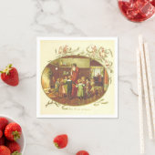 Klassieke Kerstman Servetten (Insitu)