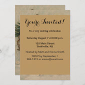 Klassieke Kerstman Sneeuw Kerstboom Kaart (Voorkant / Achterkant)