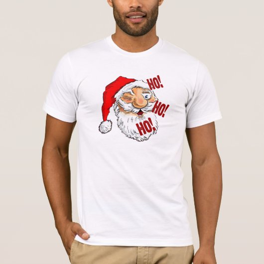 Klassieke kerstman t-shirt (Voorkant)