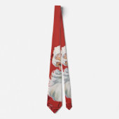 Klassieke Kerstman, vrolijk en knipogend Stropdas (Voorkant)