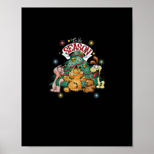 Klassieke Kerstmis Het Is Seizoen Odie Arlene Poster