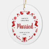 Klassieke Kerstmis met een persoonlijk tintje van Keramisch Ornament (Links)