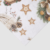 Klassieke Kerstmis Tissuepapier (Detail)