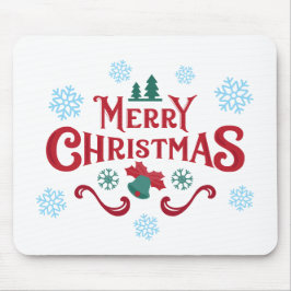 Klassieke kerstmuismat muismat