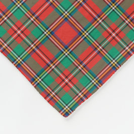 Klassieke kerstpannen fleece deken