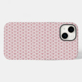 Klassieke kerstsnowflakes telefoontas Case-Mate iPhone case (Achterkant (horizontaal))