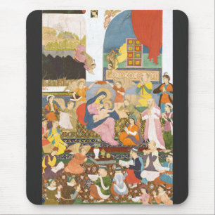 Klassieke Kerststal – Sacred Heritage Fine Art Muismat