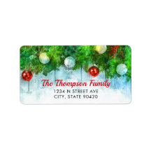 Klassieke kerstvakantieadres