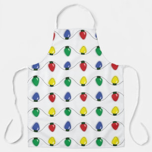 Klassieke kerstverlichting - All-Over Print Apron Schort