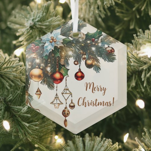 Klassieke kerstversiering glas ornament (Insitu)