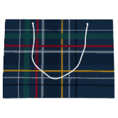 Klassieke kerstviinkster groot cadeauzakje (Voorkant)