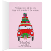 Klassieke kerstwagen (Binnen (Rechts))