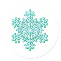 Klassieke kerstwinter Snowflake