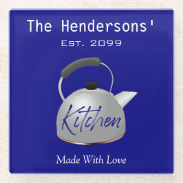 Klassieke keuken gemaakt met Love Glass Onderzette Glazen Onderzetter