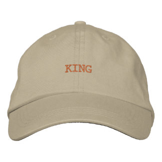 Klassieke Khaki Hoed voor de Moderne Koning Herenh Geborduurde Pet