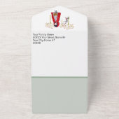 Klassieke kinder sprookjes en volksverhalen all in one uitnodiging (Buitenkant)