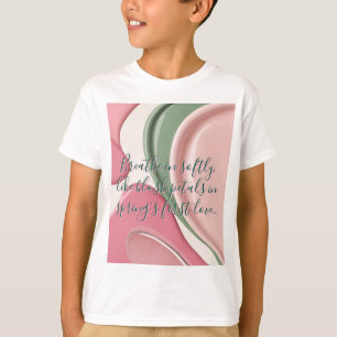 Klassieke kinderent-shirt in stijlvol grafisch ont t-shirt