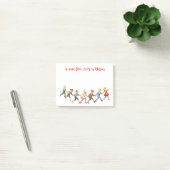 Klassieke kinderkunst Persoonlijk bericht van de l Post-it® Notes (Kantoor)