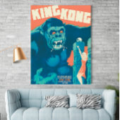 Klassieke  King Kong Retro Film Poster