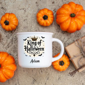 Klassieke King of Halloween Custom Name Mok