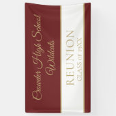 Klassieke, klasse reünie banner (Verticaal)