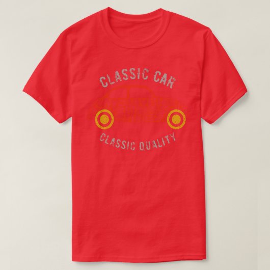 Klassieke Klassieke Kwaliteit T-shirt (Design voorkant)