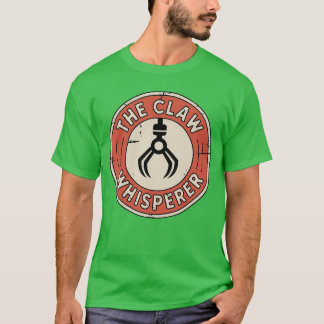 Klassieke klauw machine vintage t-shirt