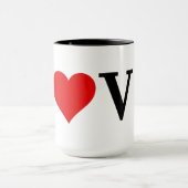 Klassieke kleine bovenhemelegante minimalist mok (Midden)