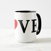 Klassieke kleine bovenhemelegante minimalist mok (Voorkant rechts)