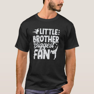 Klassieke Kleine Broer Grootste Fan Karate Broer T-shirt