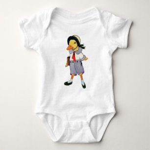 Klassieke kleine jongen zeilmeeuw romper