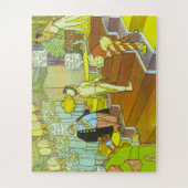 Klassieke kleine Nemo ontmoet een koningin-puzzel Legpuzzel (Verticaal)