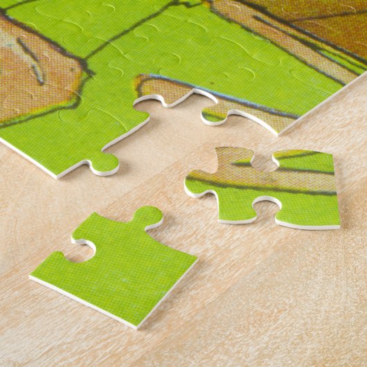 Klassieke kleine Nemo ontmoet een koningin-puzzel Legpuzzel (Zijkant)