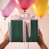 Klassieke kleuren - Blauwgroen groen - Solid Roll Cadeaupapier